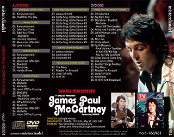 画像2: JAMES PAUL McCARTNEY SHOW 【CD+DVD】 (2)