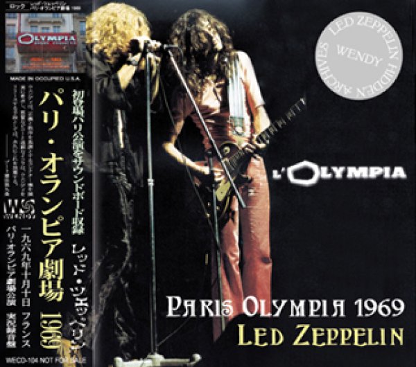 画像1: LED ZEPPELIN-PARIS OLYMPIA 【1CD】 (1)