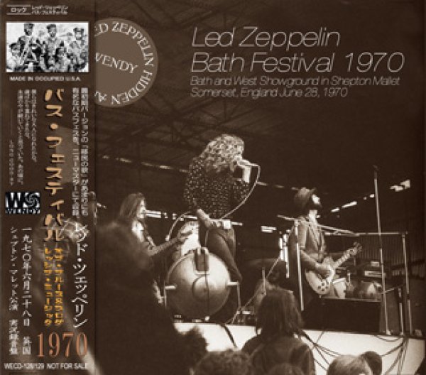 画像1: LED ZEPPELIN-BATH FESTIVAL 1970 【2CD】 (1)