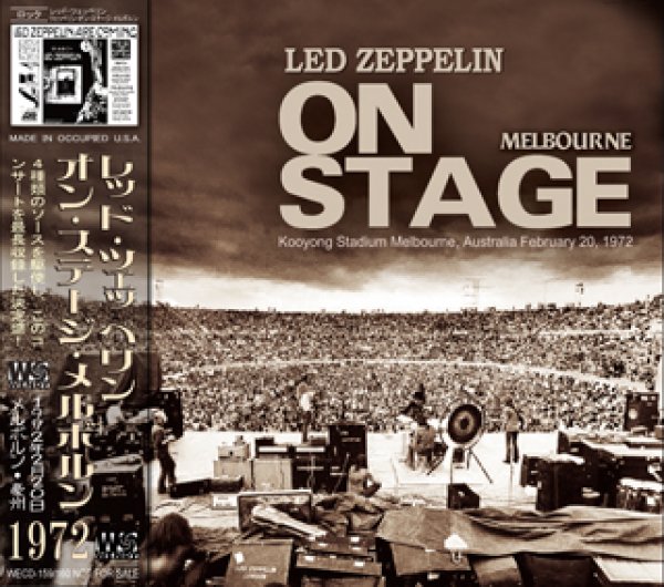 画像1: LED ZEPPELIN-ON STAGE MELBOURNE 【2CD】 (1)