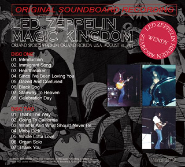 画像2: LED ZEPPELIN-MAGIC KINGDOM 1971 【2CD】 (2)