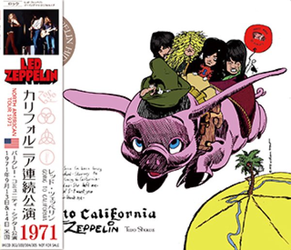 画像1: LED ZEPPELIN-GOING TO CALIFORNIA 1971 TWO SHOWS 【4CD】 (1)