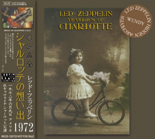 画像1: LED ZEPPELIN-MEMORIES OF CHARLOTTE 【2CD】 (1)
