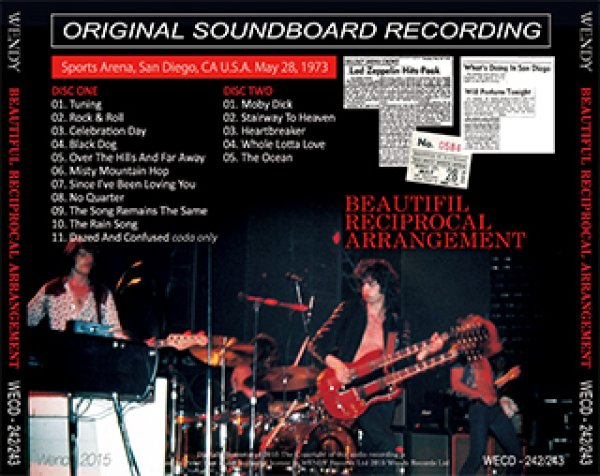 画像2: LED ZEPPELIN-BEAUTIFUL RECIPROCAL ARRANGEMENT 【2CD】 (2)