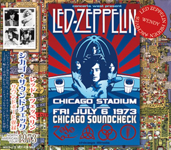 画像1: LED ZEPPELIN-CHICAGO SOUNDCHECK 1973 【1CD】 (1)
