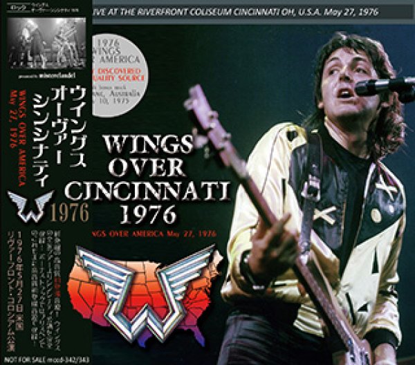 画像1: WINGS OVER CINCINNATI 1976 【2CD】 (1)