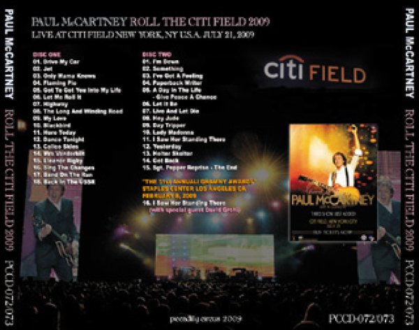 画像2: Paul McCartney-ROLL THE CITI FIELD 2009 【2CD】 (2)
