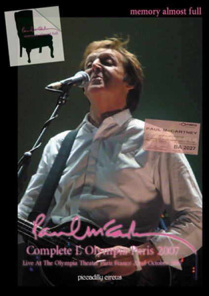 画像1: Paul McCartney-COMPLETE PARIS OLYMPIA 【1DVD】 (1)