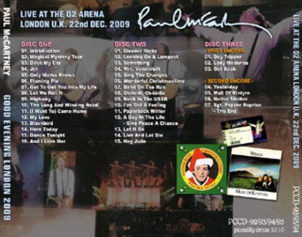 画像2: Paul McCartney-GOOD EVENING LONDON 2009 【3CD】 (2)