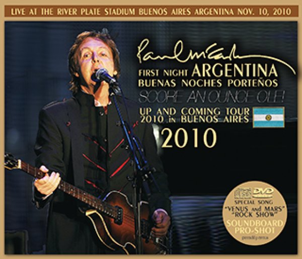 画像1: Paul McCartney-FIRST NIGHT ARGENTINA 2010 【2CD+DVD】 (1)