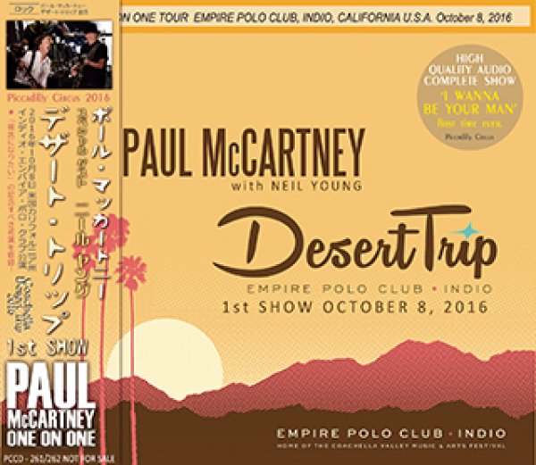 画像1: Paul McCartney-DESERT TRIP 1st SHOW 【2CD】 (1)