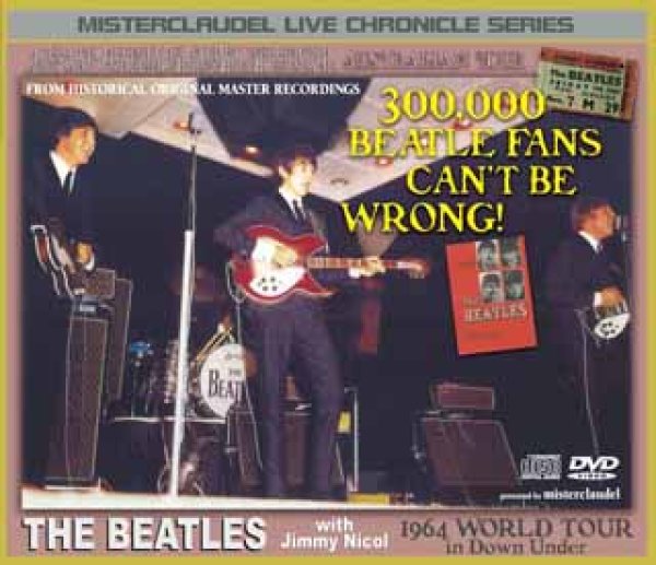画像1: THE BEATLES-300,000 BEATLE FANS CAN'T BE WRONG 【CD+2DVD】 (1)