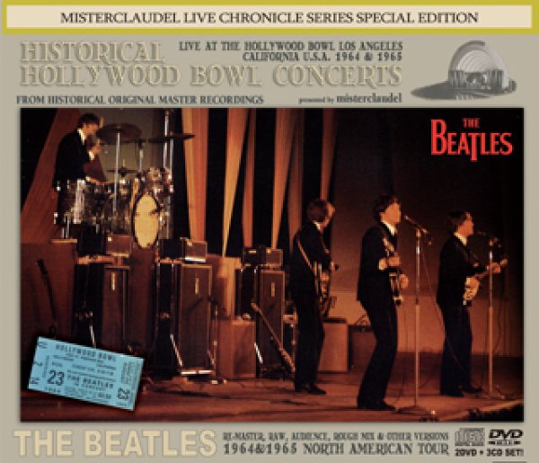 画像1: THE BEATLES-HISTORICAL HOLLYWOOD BOWL CONCERTS 【2DVD+3CD】 (1)