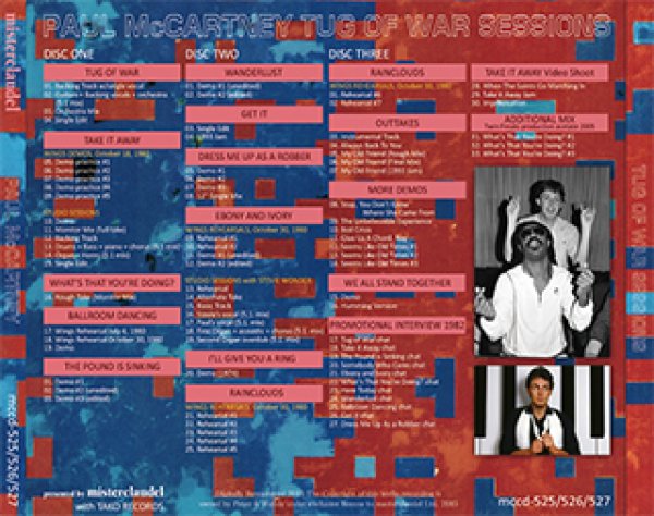 画像2: Paul McCartney-TUG OF WAR SESSIONS 【3CD】 (2)