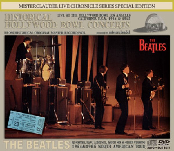 画像1: THE BEATLES-HISTORICAL HOLLYWOOD BOWL CONCERTS 【2DVD+6CD】 (1)