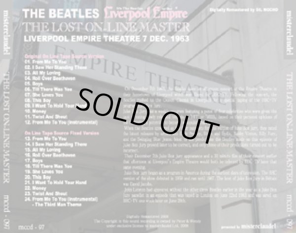 画像2: THE BEATLES-LOST ON-LINE MASTER 【1CD】 (2)