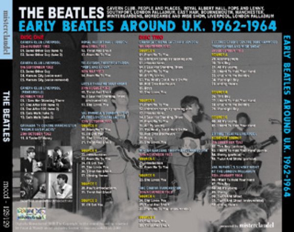 画像2: THE BEATLES-EARLY BEATLES AROUND U.K. 1962-1964 【2CD+TOUR PROGRAM】 (2)