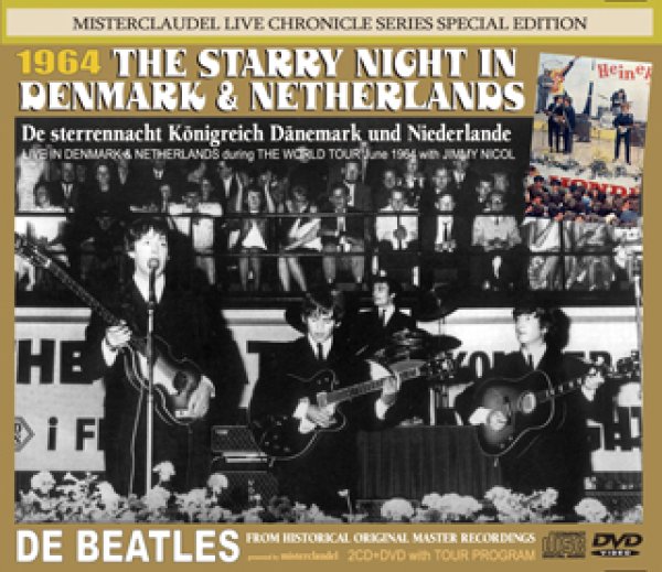 画像1: THE BEATLES-STARRY NIGHT IN DENMARK & THE NETHERLANDS 【2CD+DVD】 (1)