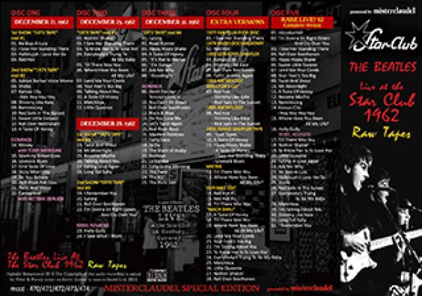 画像2: THE BEATLES-LIVE AT THE STAR CLUB RAW TAPES 【5CD】 (2)