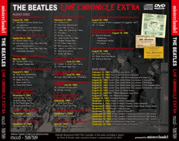 画像2: THE BEATLES-LIVE CHRONICLE EXTRA 【CD+DVD】 (2)