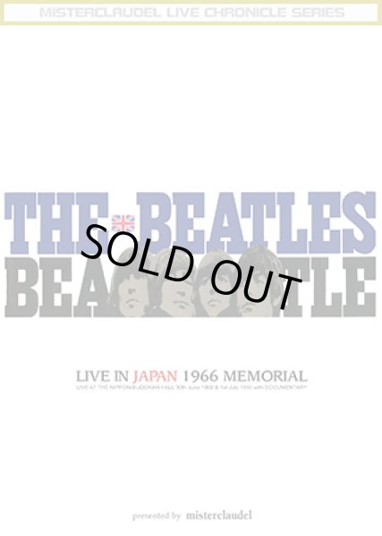 画像1: THE BEATLES-LIVE IN JAPAN 1966 MEMORIAL DVD EDITION 【2DVD】 (1)