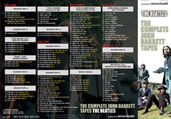 画像2: THE BEATLES-COMPLETE JOHN BARRETT TAPES 【5CD】 (2)