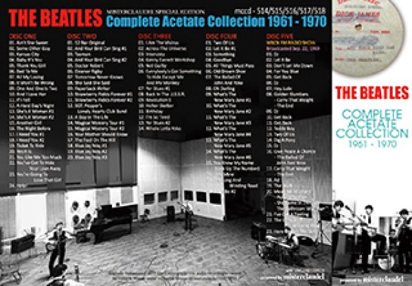 画像2: THE BEATLES-COMPLETE ACETATE COLLECTION 1961-1970 【5CD】 (2)