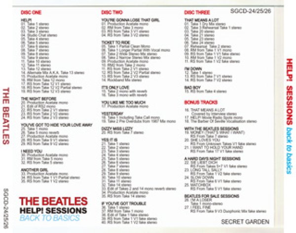 画像2: THE BEATLES-HELP! SESSIONS 【3CD】 (2)