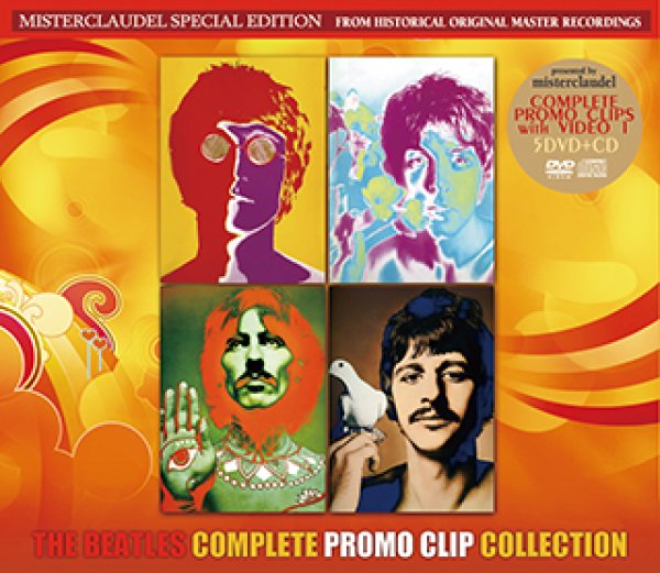 The Beatles-COMPLETE PROMO CLIP COLLECTION 【5DVD+CD】 - Mellow-Yellow