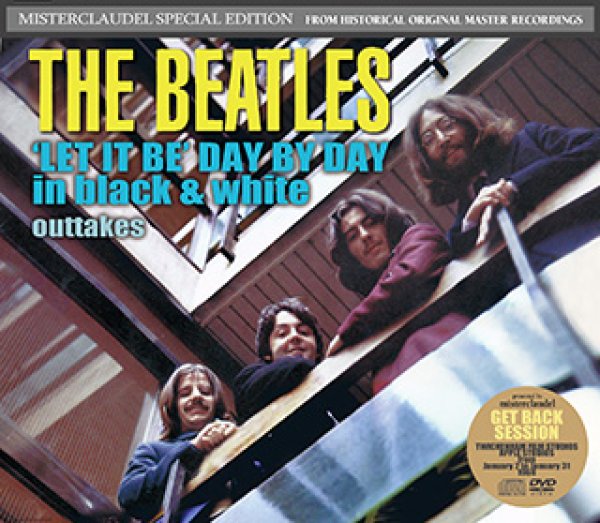 画像1: THE BEATLES-' LET IT BE ' DAY BY DAY in black & white outtakes 【3CD+2DVD】 (1)