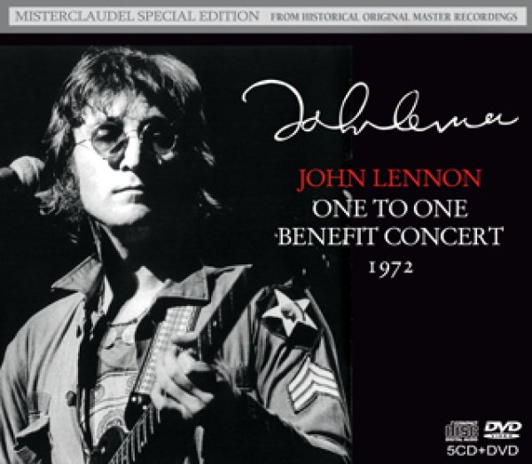 画像1: John Lennon-ONE TO ONE BENEFIT CONCERT 1972 【5CD+DVD】 (1)