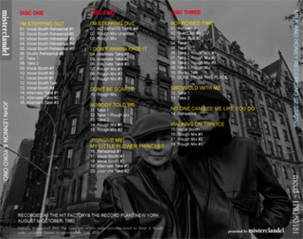 画像2: John Lennon-MILK AND HONEY RECORDING SESSIONS 【3CD】 (2)