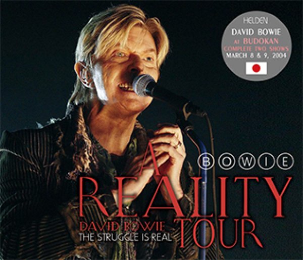 画像1: David Bowie-THE STRUGGLE IS REAL - BUDOKAN TWO SHOWS 2004 - 【4CD】 (1)