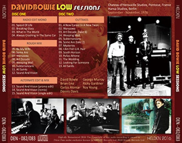 画像2: David Bowie-LOW SESSIONS 【2CD】 (2)