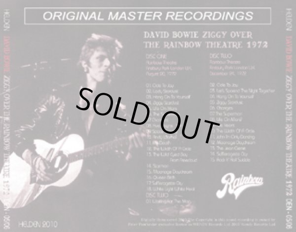 画像3: David Bowie-ZIGGY OVER THE RAINBOW THEATRE 1972 【2CD】 (3)