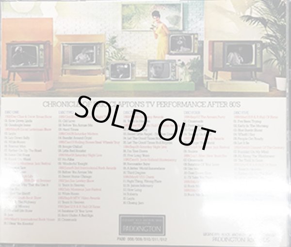 画像2:  Eric Clapton- TV APPEARANCE COLLECTION 【5CD】 (2)