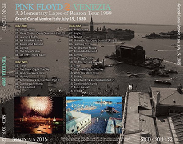 画像2: Pink Floyd-VENEZIA 1989 【2CD+DVD】 (2)