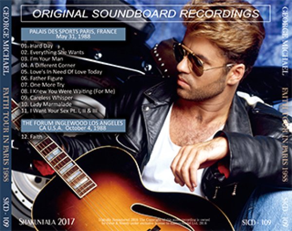 画像2: GEORGE MICHAEL / FAITH TOUR IN PARIS 1988 【1CD】 (2)