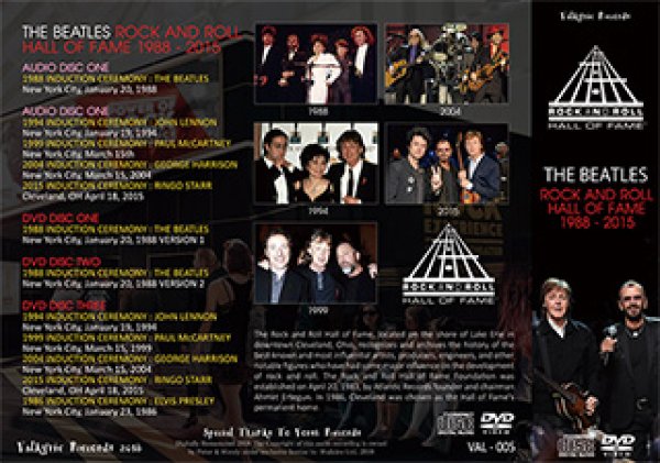 画像2: ROCK AND ROLL HALL OF FAME 1988 - 2015 【2CD+3DVD】 (2)
