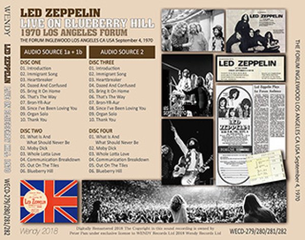 画像3: Led Zeppelin-LIVE ON BLUEBERRY HILL 1970 【9CD】 (3)