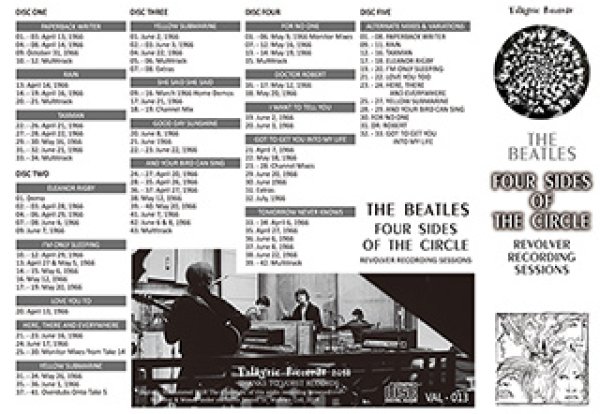 画像2: The Beatles-FOUR SIDES OF THE CIRCLE 【5CD】 (2)