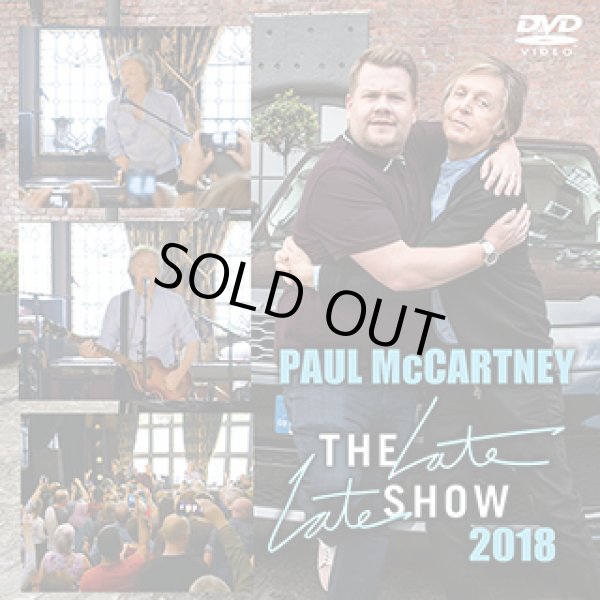 画像1: Paul McCartney-THE LATE LATE SHOW 2018 【DVD】 (1)