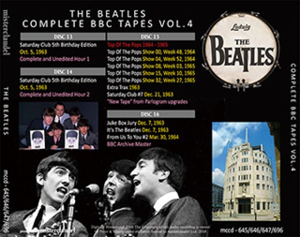 画像2: The Beatles-COMPLETE BBC TAPES Vol.4 【4CD＋解説BOOK】 (2)