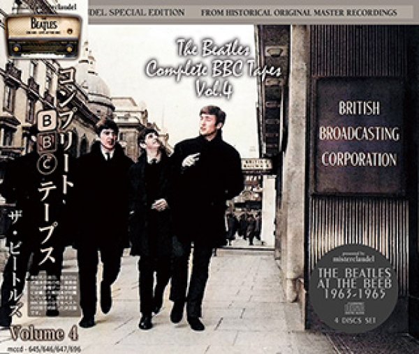 画像1: The Beatles-COMPLETE BBC TAPES Vol.4 【4CD＋解説BOOK】 (1)