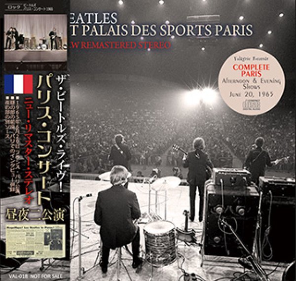 画像1: The Beatles-LIVE AT PALAIS DES SPORTS PARIS 1965 【2CD】 (1)