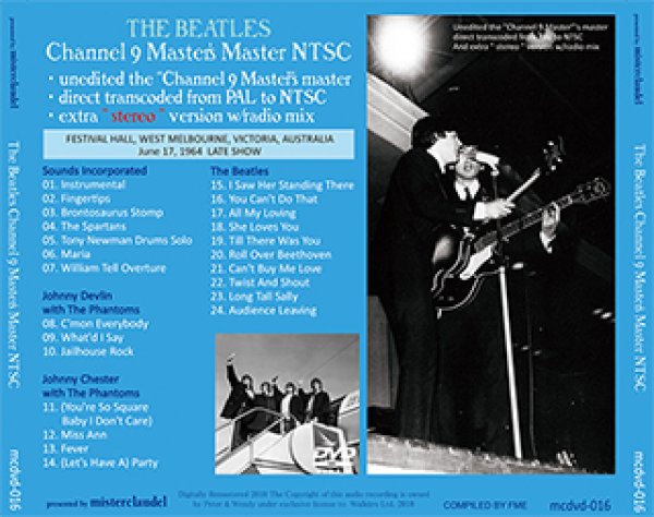画像2: the Beatles-CHANNEL 9 MASTER'S MASTER NTSC 【DVD】 (2)