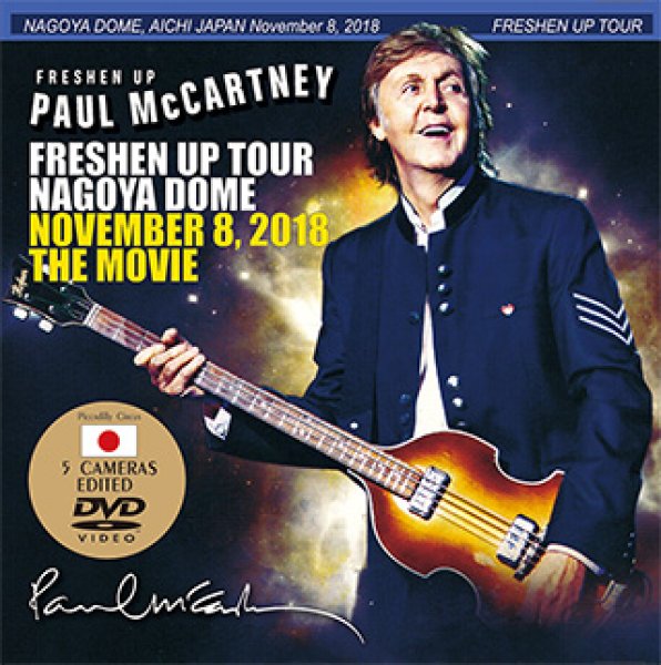 画像1: Paul McCartney-FRESHEN UP NAGOYA DOME THE MOVIE 2018 【DVD】 (1)