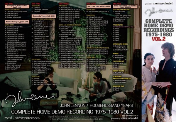 画像2: John Lennon-COMPLETE HOME DEMO RECORDINGS VOL.2 【5CD】 (2)