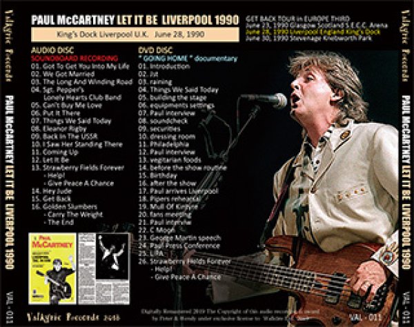 Paul Mccartney Let It Be Liverpool 1990 Cd Dvd Mellow Yellow