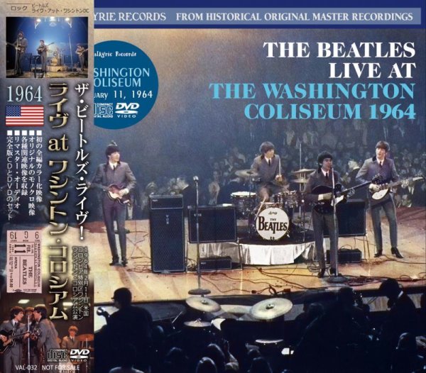 画像1: The Beatles-LIVE AT WASHINGTON 1964 【CD+DVD】  (1)